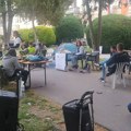 Blokirana Skupština u Požarevcu: Studentima i srednjoškolcima zabranjeno da spavaju u hali FOTO