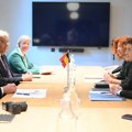 Brnabić sa Blondelom u Kopenhagenu o napretku Srbije na evropskom putu (foto)