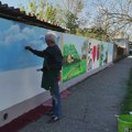 U Mužlji „niču“ novi prelepi murali na otvorenom / Új falfestmények Muzslya központjában Mužlja - Murali na…