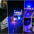Drama na putu za Grčku: Automobil se zakucao u autobus sa turistima kod Zaječara! "Videli smo kako se leluja" (foto)