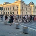 Kragujevac sinoć blokiran na više lokacija