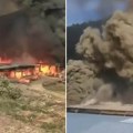 Gori fabrika "Simpo Šik", vatra preti da proguta ceo objekat: Drama u Kuršumliji (Video)