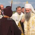 Patrijarh Porfirije: Danas smo zaista blagosloveni jer po ljubavi Svete Gore pohodi nas Pojas Bogorodice