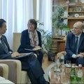 Ministar Krkobabić sa ambasadorom Japana Imamurom Akirom