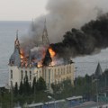 Goreo ukrajinski "dvorac iz Harija Potera": U napadu na Odesu, ruska vojska pogodila znamenitu građevinu