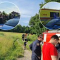 Prvi snimci mesta pada aviona u Hrvatskoj! U letelici bila vojna lica, povređene izvlače helikopterom