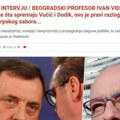 Skandal! Sraman intervju beogradskog opozicionara, RS uporedio sa NDH, udara na Vučića jer neće da ćuti pred Amerima