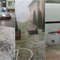 Grad tuče sve pred sobom, razbija šoferke i nosi puteve, stvorile se bujice: Pogledajte olujni haos koji hara Srbijom (video)