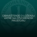 Upozorenje Nacionalnog parka Fruška gora Loženje vatre dozvoljeno isključivo na izletničkim mestima, ako vrućine potraju…