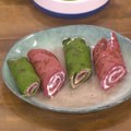 Barbie pasta, Hulk pasta, roze i zelene palačinke