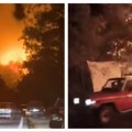 Ogroman požar bukti na tasosu! Preplašeni turisti beže sa ostrva, evakuisan hotel, najavljeni nestanci struje (video)