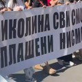 VIDEO Protest u znak podrške studentkinji Nikolini: Okupljeni stigli do sedišta JZO
