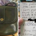 U second hand radnji kupila Gucci torbu za 1 evro i u njoj našla poruku koja ju je ostavila bez reči