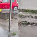 Nevreme već počelo u Srbiji: Dramatičan snimak iz ovog dela zemlje, ulice poplavljene (Video)