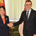 Petković primio kinesku ambasadorku u oproštajnu posetu