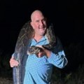 Piton od 90 kila Lovci od zmije mislili da je aligator, jedva je njih petorica ukrotili (foto)
