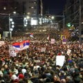 Hiljade ljudi na studentskom protestu u Beogradu