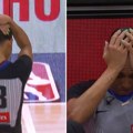 Bizarna povreda NBA sutkinje usred utakmice: Zakucala se u kamermana i uhvatila za glavu