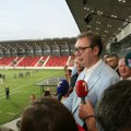 Vučić: Leskovac i jug Srbije zaslužuju veličanstven stadion