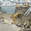 Odron pokidao vodovodnu cev: Incident na gradilištu u čačanskom naselju Kaluđerice