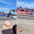 Horor snimak iz Hrvatske! Automobil na trci izgubio kontrolu, zakucao se u publiku, ima povređenih (uznemirujuće)