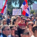 Miran protest Srba sa severa KiM zbog najave Prištine o otvaranju mosta na Ibru