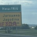 Na putu ka Zaječaru: Delije išarale table svojim parolama
