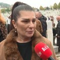 (Foto) Sanja Maletić prolila suze na sahrani Halida Bešlića: "On je u našim srcima, pogledajte koliko je ljudi koji su došli…