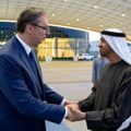 Vučić prvi evropski lider u UAE od početka sukoba