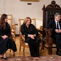 Tamara Vučić obišla Gruzijski nacionalni muzej u društvu supruge predsednika Gruzije
