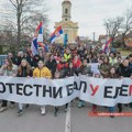 Preko 1000 ljudi na “Protestnom balu“ u Elemiru! Govornici poručili: Vidimo se 15. marta u Beogradu Elemir "Protestni bal"