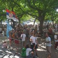 VIDEO Skup podrške ispred suda: Treba da budu saslušani uhapšeni nakon protesta u četvrtak