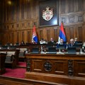 Poslanici Skupštine Srbije nastavljaju rad u ponedeljak u 10 časova