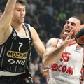 Partizan poražen od Monaka posle velike drame u Pioniru: Ludački poen Majka Džejmsa presudio crno-belima