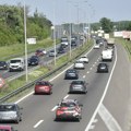Drama na auto-putu - jelen zaglavio rogove u ogradi, vozači u šoku gledali spasavanje (foto)