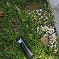 Polomljene prskalice na zelenim površinama oko trga u Leskovcu