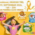 U Leskovcu sutra akcija NURDOR-a povodom Zlatnog septembra, na Gradskom trgu podrška deci oboleloj od raka