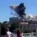 Ovo se zove pakao! Dve krstareće rakete pogodile štab Crnomorske flote: Udar sa distance pred gomilom civila! (video)