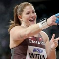 Kanađanka Miton osvojila zlato u bacanju kugle na SP u dvorani