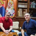 Vučić sa advokatom Nemanjom Berićem: "Hrvatske vlasti ga uhapsile samo zato što je Srbin"