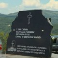 Porušena spomen-ploča podignuta u znak sećanja na srpske civile i borce u Jelačićima