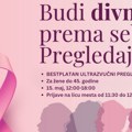 “BUDI DIVNA PREMA SEBI. PREGLEDAJ SE”: Besplatan ultrazvučni pregled dojki u Pirotu