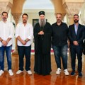 Patrijarh Porfirije ugostio Nikosa Vertisa: Pevač istakao da sa posebnom radošću dolazi u Srbiju