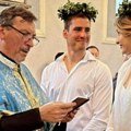Pojavile se fotografije sa crkvenog venčanja ćerke Gagija Jovanovića: Anđela i Mihail Dudaš se zakleli pred Bogom na…