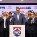 Predsednik Vučić o pobedi u Beogradu: Imaćemo 62 ili 63 mandata, u 15 opština sigurno imamo većinu