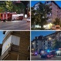 Prvi snimak mesta drame u Beogradu Muškarac preti skokom sa zgrade! Novi detalji sa lica mesta, organi reda opkolili zgradu…