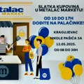 U ponedeljak vas očekuje Slatka kupovina u METALAC MARKETU