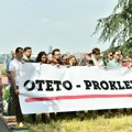 Počeo protest građana koji se protive širenju Beograda na vodi