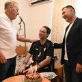 Veliki borac! Najveći! Čelni ljudi FSS posetili Zvonka Milojevića: Emocije i uspomene za 54. rođendan!