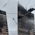 Uhapšena mlađa osoba zbog požara u zgradi Vjesnika: Nastavlja se opsežna istraga